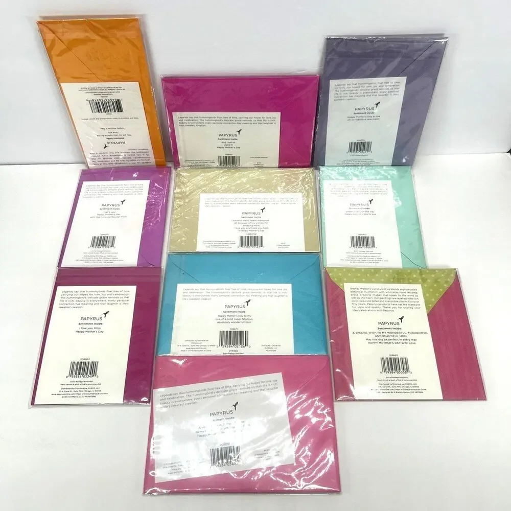 Lot of 10 Papyrus Mother's Day Cards, for Mom, Mommy to be, New Mom, Wife is Hot